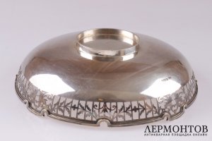 Блюдо ажурное. Mappin and Webb. 1926 год. Серебро 925. Англия