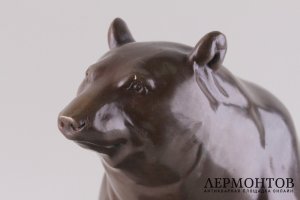 Скульптура в стиле Ар Деко Медведь. Франция, Париж, 1920-1940-е гг.