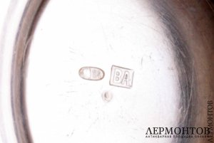 Ваза. Модерн. Серебро 84. Российская империя