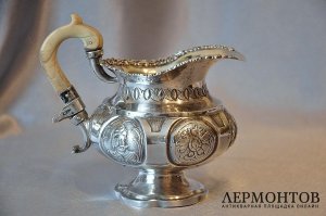 Молочник. 1840 год. Серебро 84. Российская империя