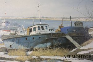 Картина. Козорезенко П.П. младший. На берегу. 2004 год