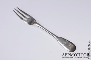 Вилка для лимона. Серебро 84. Российская империя