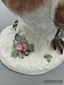 Статуэтка «Курочка». Фарфор, роспись, Meissen, автор модели И. И. Кендлер, Германия, начало 20 века
