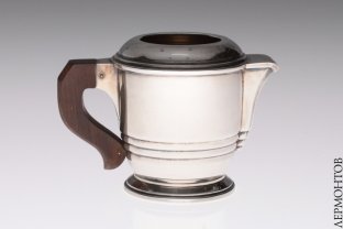 Молочник Art Deco.  Серебро 950 пробы. Франция, нач. XX века.