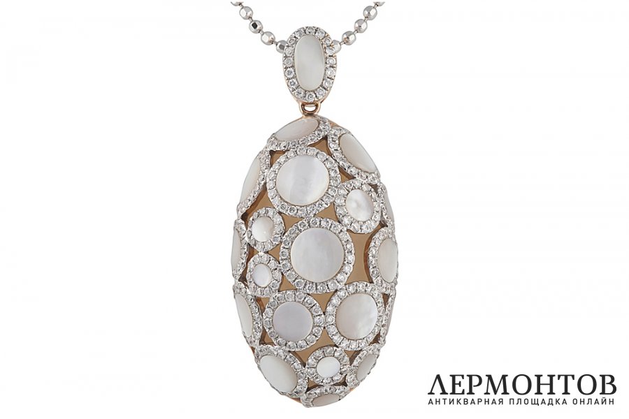 Подвеска David Diamond. Золото 750. 1.55 ct. Австрия