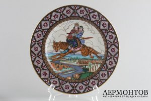 Декоративные тарелки Русские сказки. Германия, фирма Villeroy Boch, худ. Б. Зворыкин.