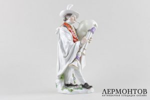 Фигура Музыкант с волынкой. Германия, MEISSEN, 1934 - 1941 гг.