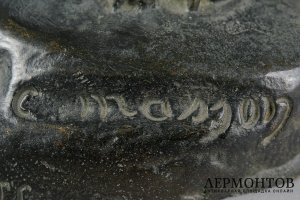 Скульптура Лев, когтящий змею. Франция, авт. мод. C Masson, конец 19 века. Бронза. 