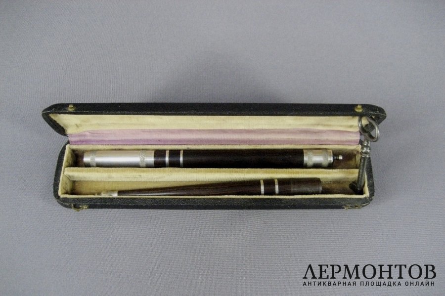 Дирижерская палочка. Дерево, серебро 950 пробы. Франция, XIX век. 