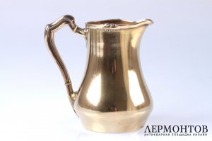 Молочник позолоченный. Серебро 950. Франция