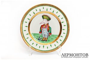 Тарелка Крысята - воришки. ИФЗ, 2006 г. Авт. рис. - М. Шемякин.