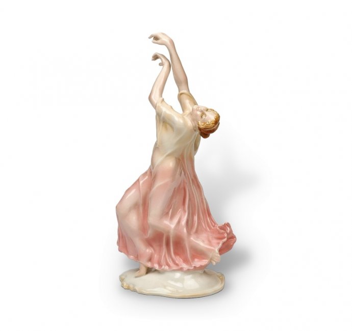 Статуэтка «Танцовщица». Фарфор, Karl Ens, Германия, 1919–1940 годы