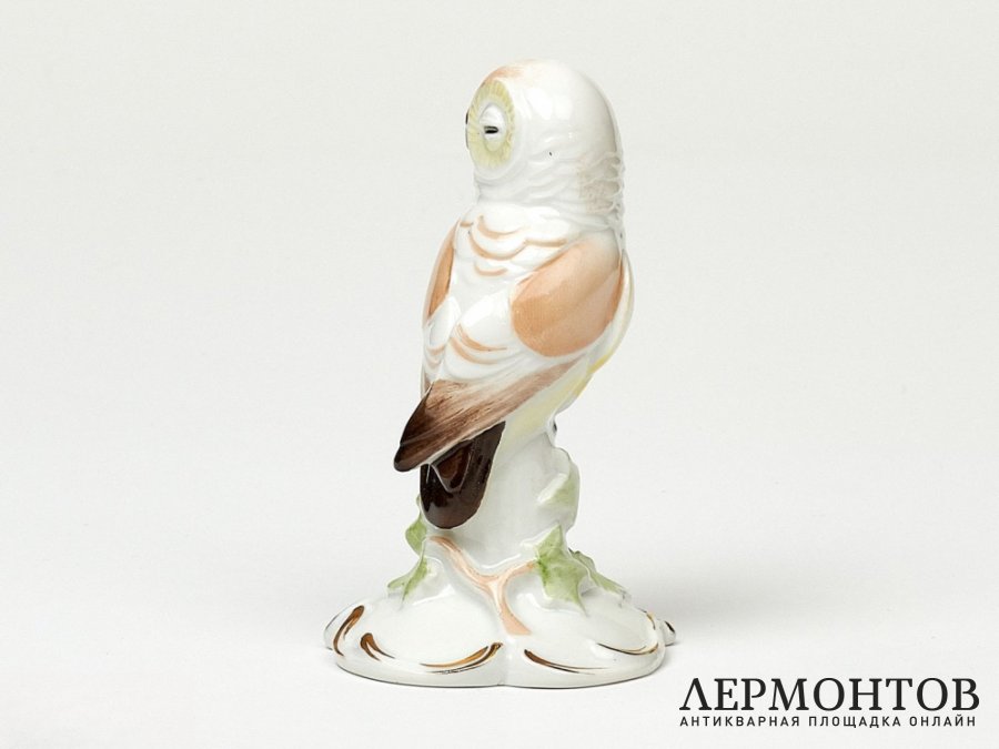 Статуэтка «Сова». Фарфор, Rosenthal, Германия, 1927 год
