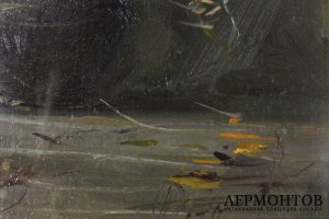 Картина Козорезенко П.П. ст. Анютины глазки. 2017 год