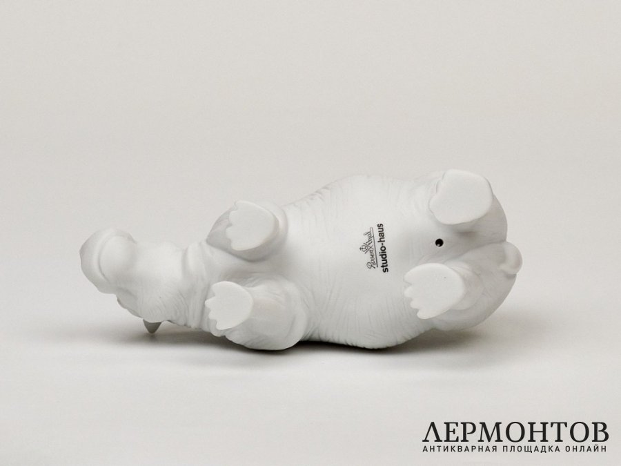 Статуэтка «Бегемот». Фарфор, Rosenthal, Германия, конец XX века