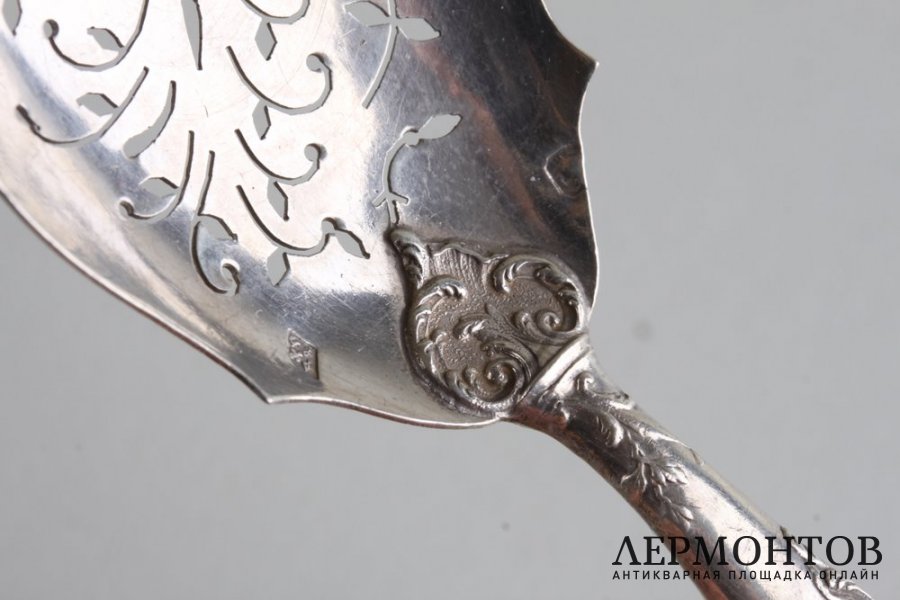 Набор для закусок Ravinet et Denfert. Серебро 950 пробы. Франция, XIX век.