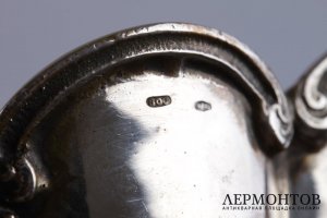 Ваза для фруктов. Серебро 800 пробы. Италия
