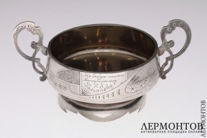 Конфетница. Серебро 84. Российская империя