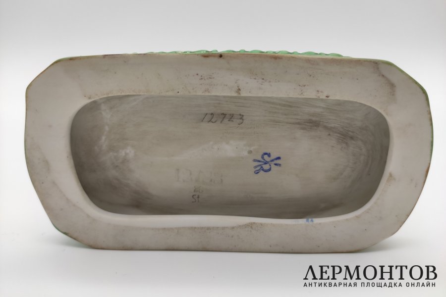 Статуэтка Наполеон и гвардеец. Фарфор, роспись. Германия, Scheibe-Alsbach, 1945-1972