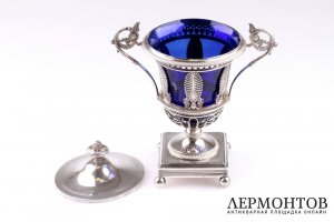 Ваза для конфет. Серебро 950. Франция