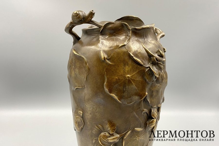 Ваза в стиле Модерн. Франция, 1900-е гг. Бронза.