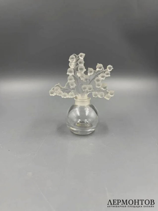 Флакон для духов «Clairefontaine». Хрусталь, Lalique, Франция, 1960–1980 годы