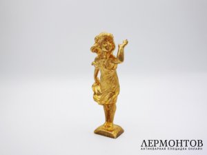 Статуэтка миниатюрная Девочка в стиле Модерн. Австрия, 1900-е гг.
