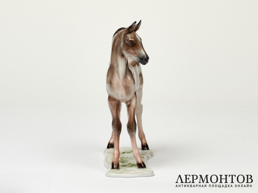 Статуэтка «Жеребенок». Фарфор, Rosenthal, Германия, 1966 год