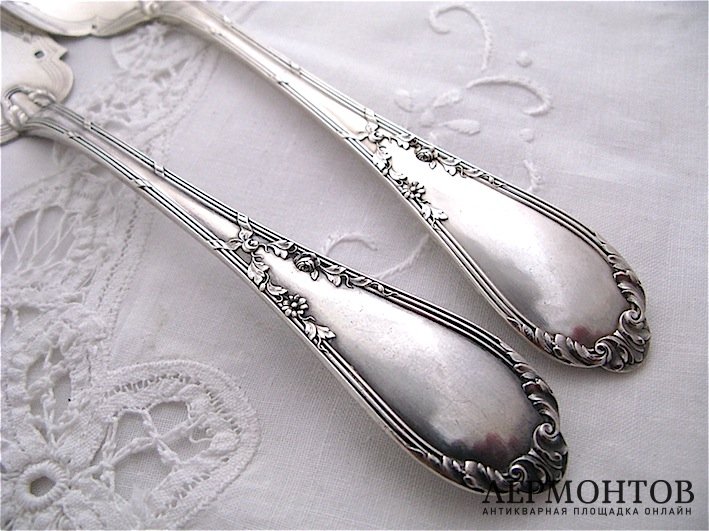 Сервировочный набор. Серебро 950. Франция