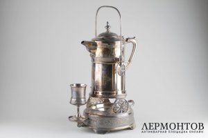Бульотка для глинтвейна. Серебрение. Дерби-Сильвер. США. Нач. XX в.