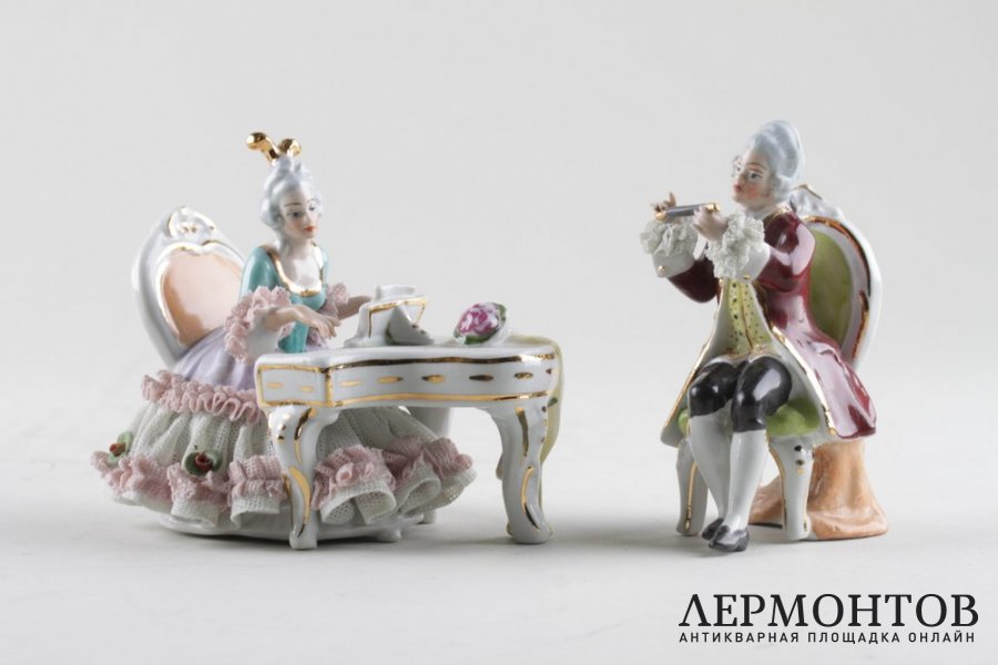 Статуэтки Оркестр. Фарфор. Wilhelm Rittirsch Porcelain. Германия. XXв.
