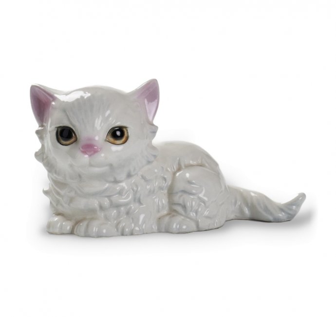 Статуэтка «Котёнок». Керамика, Goebel, Германия, 1979–1990 годы