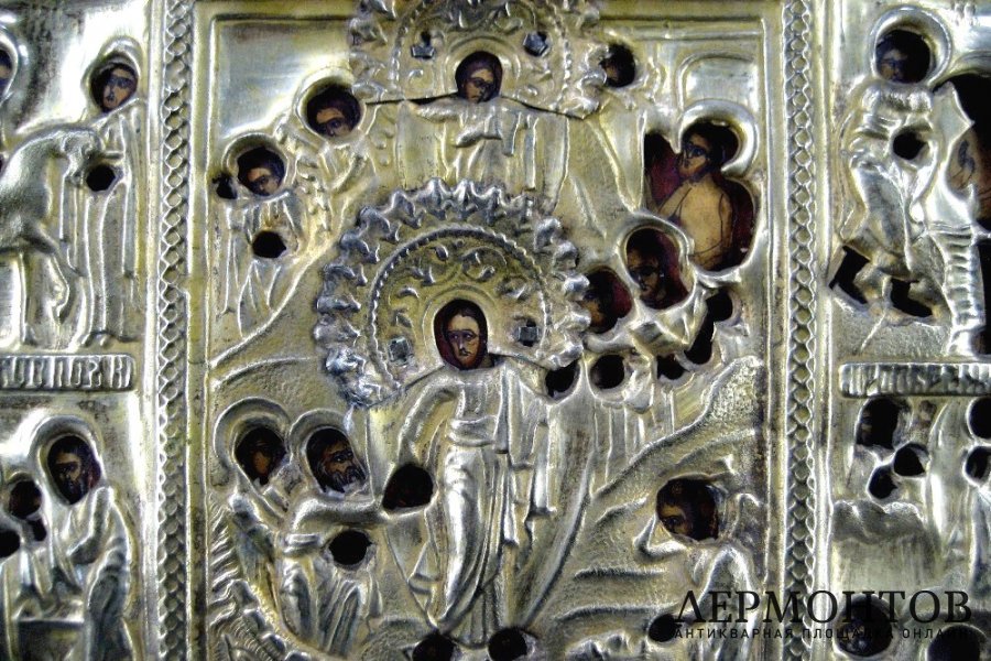 Праздники. Дерево, темпера, бронза. Россия, XIX век.