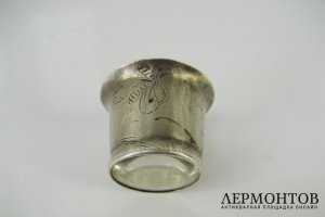 Лупа. Серебро 84 пробы. Российская империя.