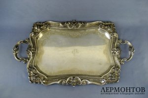 Сервиз. Серебро 900 пробы. Португалия, XIX век.