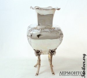 Ваза Delaire. Серебро 950. Франция