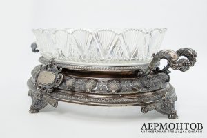 Ваза для фруктов. Германия, ювелирная фирма Koch Bergfeld, нач. 1900-х гг. Серебро.