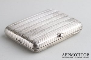 Кошелек. Серебро 84 пробы. Российская империя, Москва, мастерская Назарова.