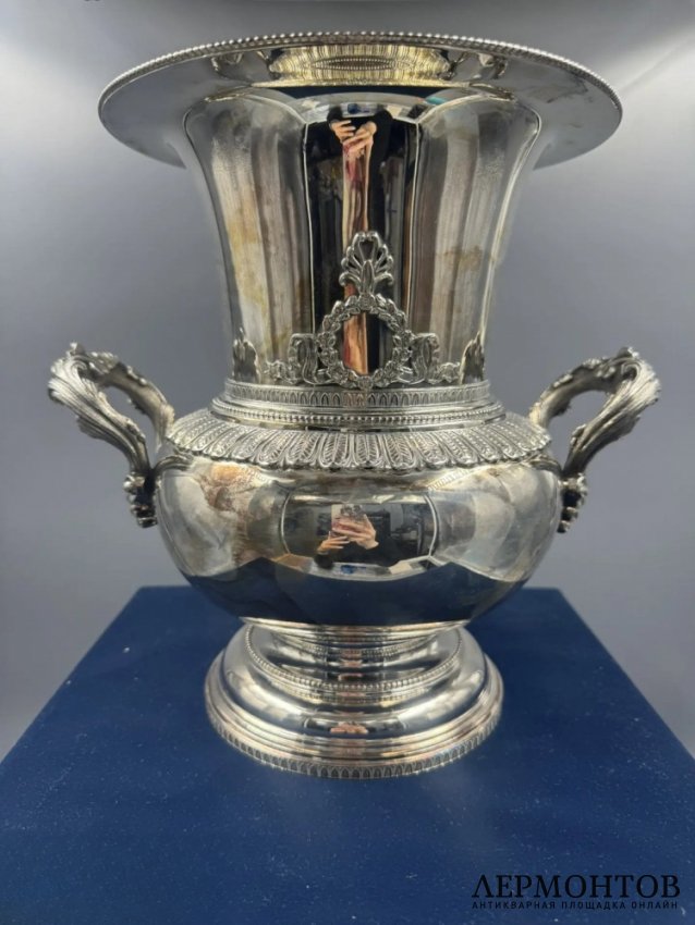 Ведро для шампанского. Серебро 925 пробы, Faberge