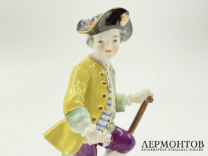 Статуэтка Садовник. Meissen, 1 пол. 20 века. Фарфор, роспись.