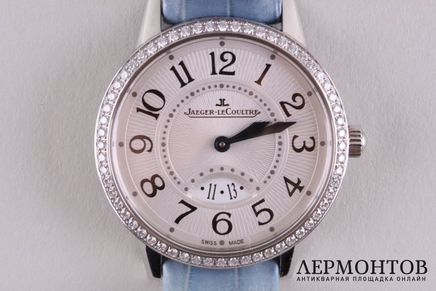 Часы женские наручные Jaeger-LeCoultre Rendez-Vous. 64 бриллианта, сталь.