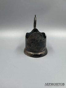 Подстаканник в стиле модерн. Серебро 84 пробы, Россия, 1890-е годы