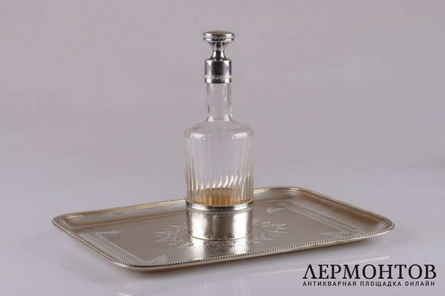 Ликерный набор. Серебро 950 пробы. Франция