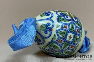 Яйцо пасхальное. Россия, ИФЗ, кон. 19 век. Фарфор. 