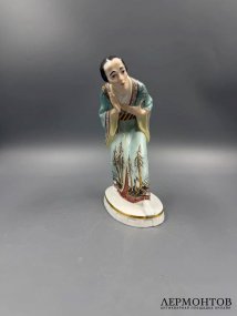Статуэтка «Японец», № 50 из 50. Фарфор, роспись, Meissen, Петер Странг, Германия
