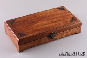 Набор Эгоист в подарочной коробке. Серебро 84 пробы. Российская империя, бр. Грачевы