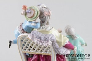 Скульптура Добрая Мама. Германия, мануфактура MEISSEN, 2-ая половина XIX века.