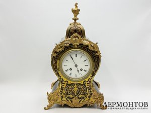 Часы в стиле Буль. Франция, часовая фабрика Фредерика Жапи, 1860-1870-е гг.
