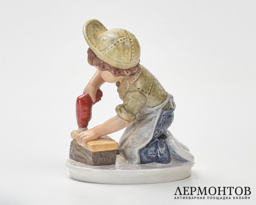 Статуэтка «Маленький мастер». Фарфор, Goebel, Германия, 1979–1990 годы