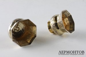 Парные чарки. Серебро 84 пробы. Россия, 18 век.